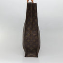 LOUIS VUITTON Monogram Sac Plat Hand Bag M51140 LV Auth 131110-4