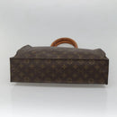 LOUIS VUITTON Monogram Sac Plat Hand Bag M51140 LV Auth 131110-9