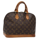 LOUIS VUITTON Monogram Alma Hand Bag M51130 LV Auth 131113-1