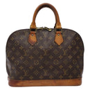 LOUIS VUITTON Monogram Alma Hand Bag M51130 LV Auth 131113-2