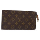 LOUIS VUITTON Monogram Bucket GM Accessory Pouch LV Auth 131116-1
