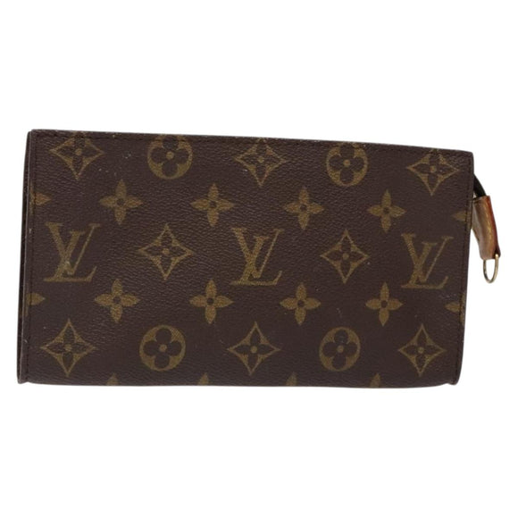 LOUIS VUITTON Monogram Bucket GM Accessory Pouch LV Auth 131116