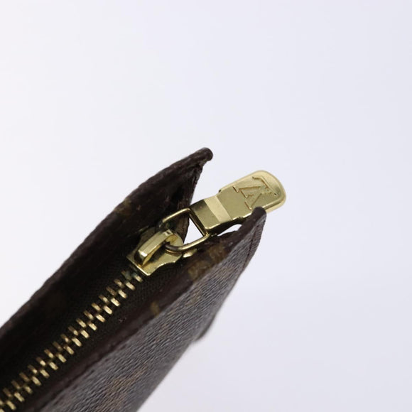 LOUIS VUITTON Monogram Bucket GM Accessory Pouch LV Auth 131116