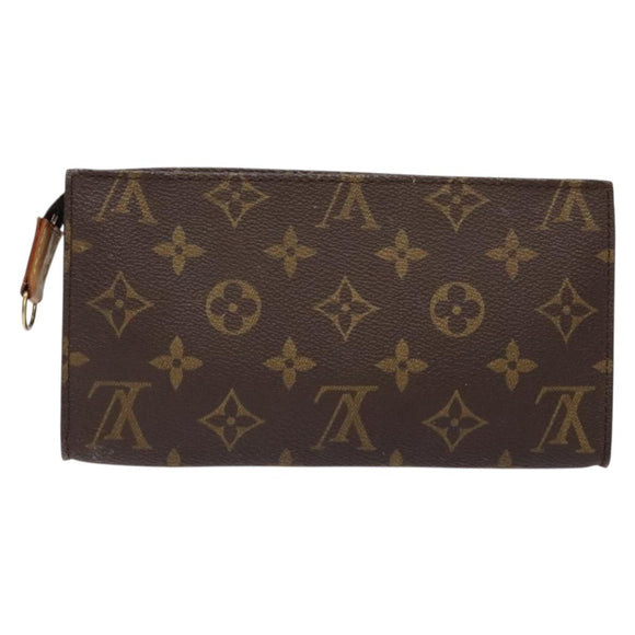 LOUIS VUITTON Monogram Bucket GM Accessory Pouch LV Auth 131116