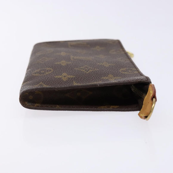 LOUIS VUITTON Monogram Bucket GM Accessory Pouch LV Auth 131116
