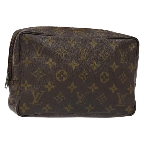 LOUIS VUITTON Monogram Trousse Toilette 23 Clutch Bag M47524 LV Auth 131117
