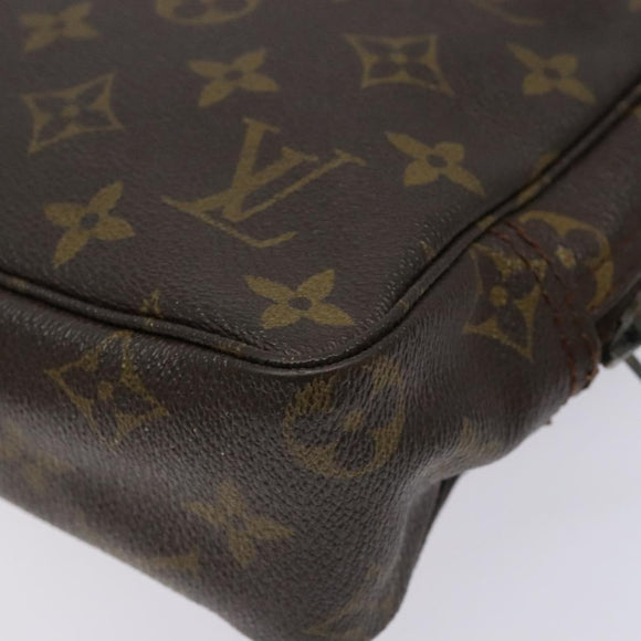 LOUIS VUITTON Monogram Trousse Toilette 23 Clutch Bag M47524 LV Auth 131117