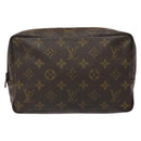 LOUIS VUITTON Monogram Trousse Toilette 23 Clutch Bag M47524 LV Auth 131117-13
