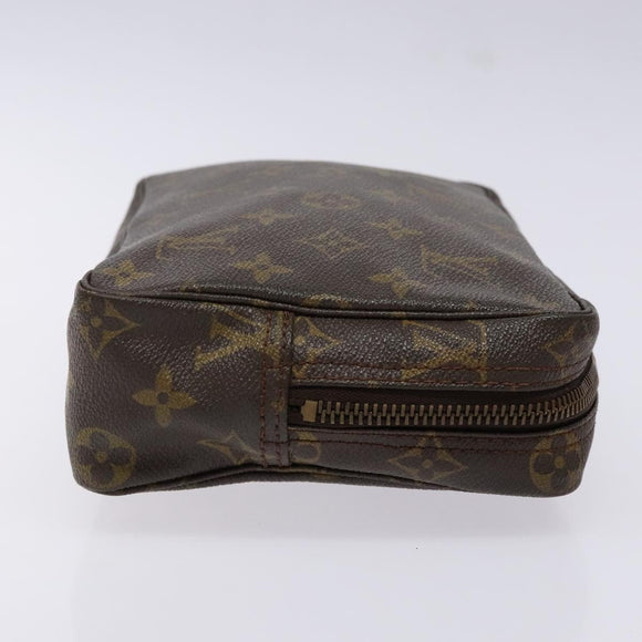 LOUIS VUITTON Monogram Trousse Toilette 23 Clutch Bag M47524 LV Auth 131117