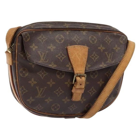 LOUIS VUITTON Monogram Jeune Fille GM Shoulder Bag M51225 LV Auth 131118