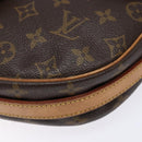 LOUIS VUITTON Monogram Jeune Fille GM Shoulder Bag M51225 LV Auth 131118-15