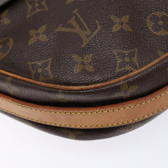 LOUIS VUITTON Monogram Jeune Fille GM Shoulder Bag M51225 LV Auth 131118