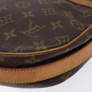 LOUIS VUITTON Monogram Jeune Fille GM Shoulder Bag M51225 LV Auth 131118-17