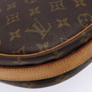 LOUIS VUITTON Monogram Jeune Fille GM Shoulder Bag M51225 LV Auth 131118-18