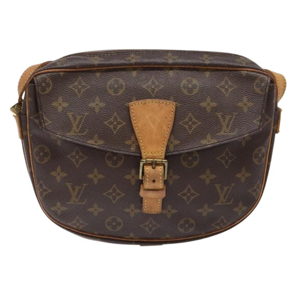 LOUIS VUITTON Monogram Jeune Fille GM Shoulder Bag M51225 LV Auth 131118