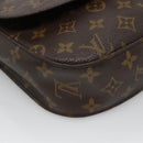LOUIS VUITTON Monogram Saint Cloud GM Shoulder Bag M51242 LV Auth 131119-15