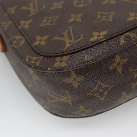 LOUIS VUITTON Monogram Saint Cloud GM Shoulder Bag M51242 LV Auth 131119