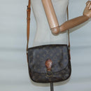 LOUIS VUITTON Monogram Saint Cloud GM Shoulder Bag M51242 LV Auth 131119-26
