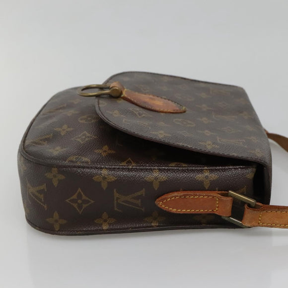 LOUIS VUITTON Monogram Saint Cloud GM Shoulder Bag M51242 LV Auth 131119