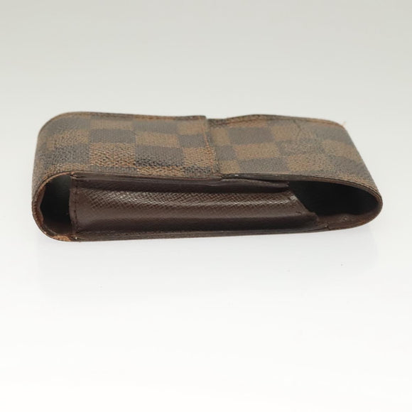 LOUIS VUITTON Damier Ebene Etui Cigarette Case 3Set N63024 LV Auth 131126
