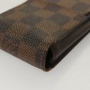 LOUIS VUITTON Damier Ebene Etui Cigarette Case 3Set N63024 LV Auth 131126-15