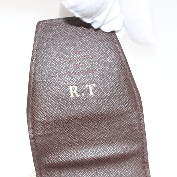 LOUIS VUITTON Damier Ebene Etui Cigarette Case 3Set N63024 LV Auth 131126