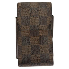 LOUIS VUITTON Damier Ebene Etui Cigarette Case 3Set N63024 LV Auth 131126 - 0