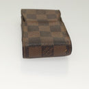 LOUIS VUITTON Damier Ebene Etui Cigarette Case 3Set N63024 LV Auth 131126-23