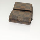 LOUIS VUITTON Damier Ebene Etui Cigarette Case 3Set N63024 LV Auth 131126-5