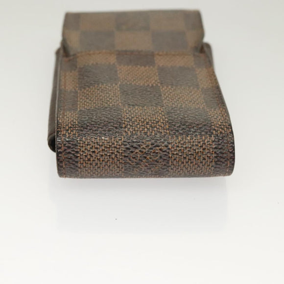 LOUIS VUITTON Damier Ebene Etui Cigarette Case 3Set N63024 LV Auth 131126