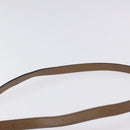 Christian Dior Honeycomb Canvas Shoulder Bag PVC Black Gold Auth 131127-8