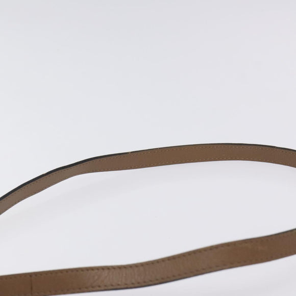 Christian Dior Honeycomb Canvas Shoulder Bag PVC Black Gold Auth 131127