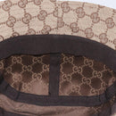 GUCCI GG Canvas Bucket Hat L Beige Auth 131132-11