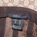 GUCCI GG Canvas Bucket Hat L Beige Auth 131132-12