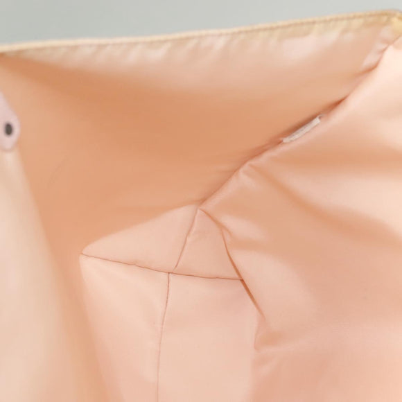 BOTTEGA VENETA Tote Bag Nylon Beige Auth 131133