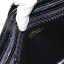 Christian Dior Shoulder Bag Leather Black Gold Auth 131135-18