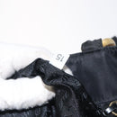 PRADA Tote Bag nylon metal Black Gold Auth 131136-21