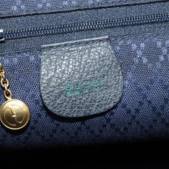 GUCCI Bamboo Backpack Suede Black Gold 003 2058 0016 Auth 131139