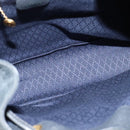 GUCCI Bamboo Backpack Suede Black Gold 003 2058 0016 Auth 131139-18