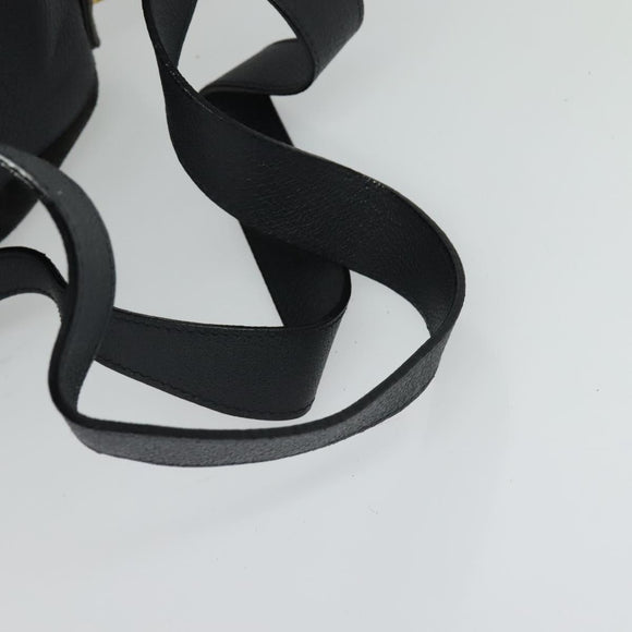 GUCCI Bamboo Backpack Suede Black Gold 003 2058 0016 Auth 131139