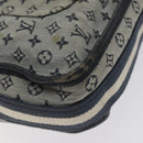 LOUIS VUITTON Monogram Mini Buzas Marie Kate Bag Blue M92320 Auth 131141-14