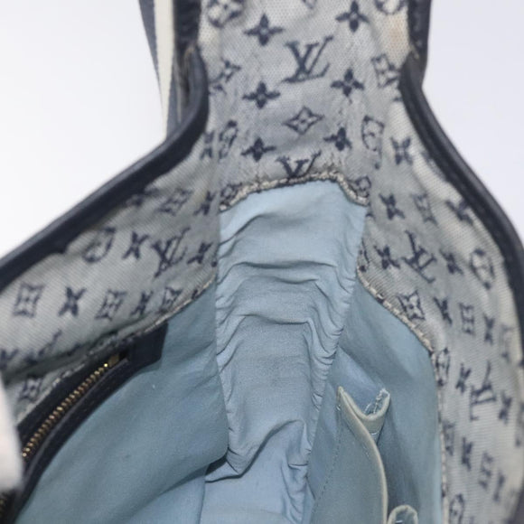LOUIS VUITTON Monogram Mini Buzas Marie Kate Bag Blue M92320 Auth 131141