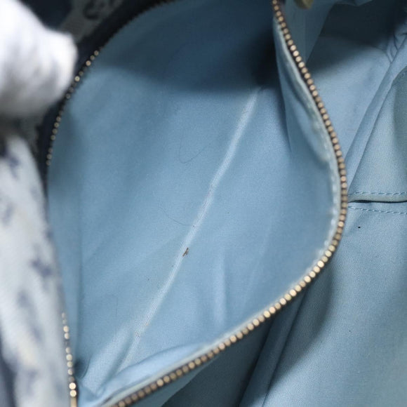 LOUIS VUITTON Monogram Mini Buzas Marie Kate Bag Blue M92320 Auth 131141