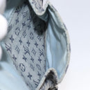 LOUIS VUITTON Monogram Mini Buzas Marie Kate Bag Blue M92320 Auth 131141-23