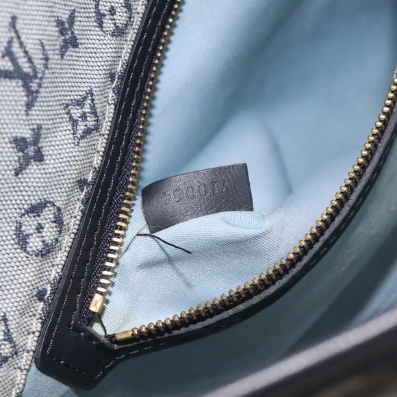 LOUIS VUITTON Monogram Mini Buzas Marie Kate Bag Blue M92320 Auth 131141
