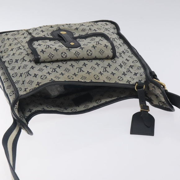 LOUIS VUITTON Monogram Mini Buzas Marie Kate Bag Blue M92320 Auth 131141