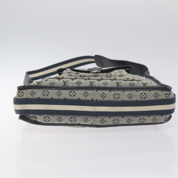 LOUIS VUITTON Monogram Mini Buzas Marie Kate Bag Blue M92320 Auth 131141