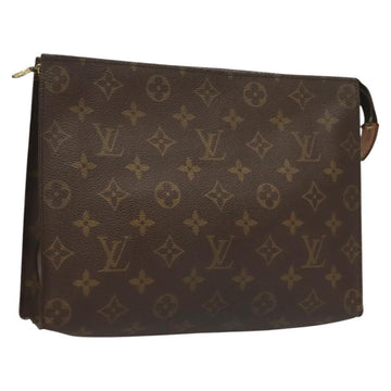 LOUIS VUITTON Monogram Posh Toilette 26 Pouch M47542 LV Auth 131154