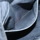 FENDI Zucca Canvas Hand Bag Black Silver Auth 131157-19