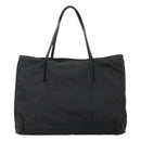 FENDI Zucca Canvas Hand Bag Black Silver Auth 131157-2